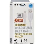 SYROX IPHONE CHARGE AND DATA CABLE  C85