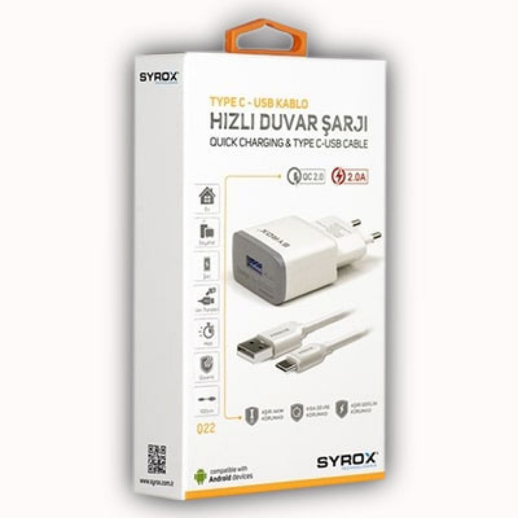 TYPE-C QUICK CHARGING AND TYPE C-USB CABLE Q22