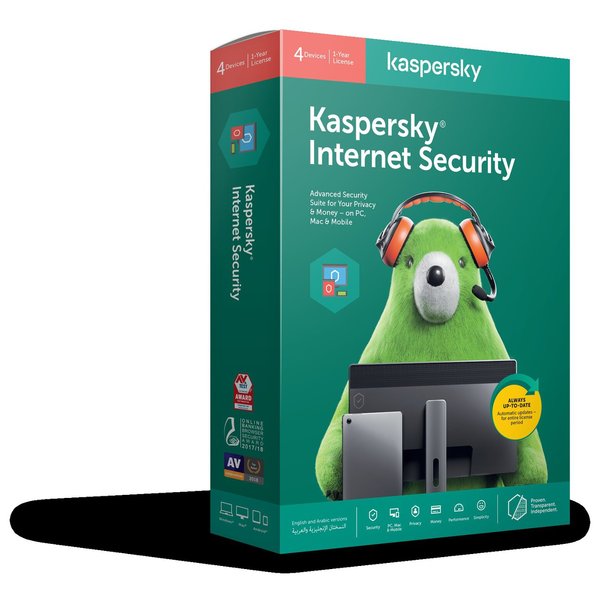 KASPERSKY INTERNET SECURITY  3USERS+1 FREE