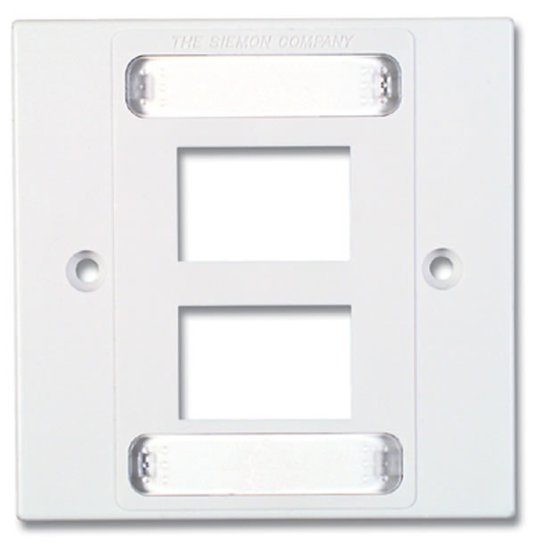 SIEMON CAT 5 FACE  PLATE SINGLE GANG