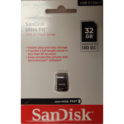 SANDISK ULTRA FIT FLASH DRIVE 32GB