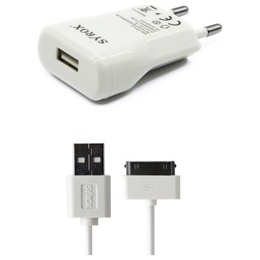 SYROX USB POWER ADAPTER FOR IPHONE 4S/J16
