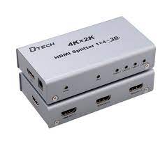 DTECH 4K HDMI SPLITTER 1X4 DT -7144