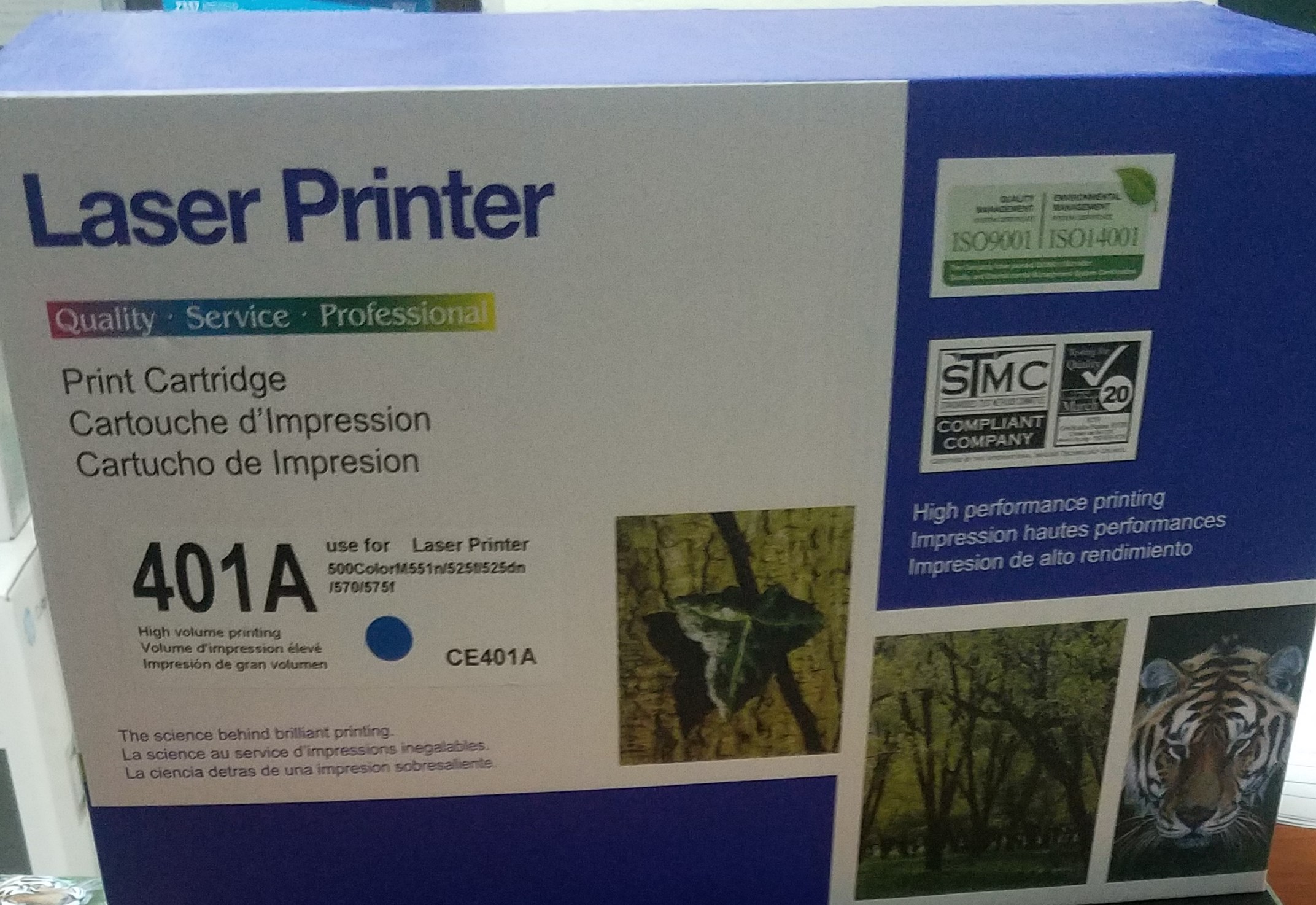 COMPATIBLE TONER CE401A