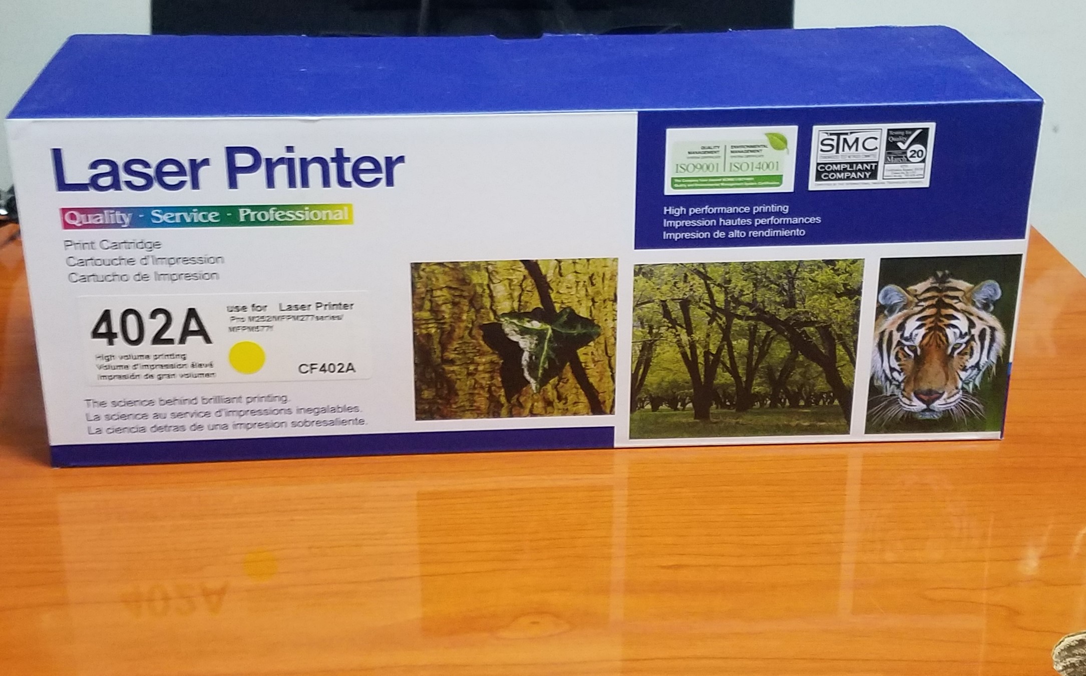 COMPATIBLE TONER CF402A YELLOW