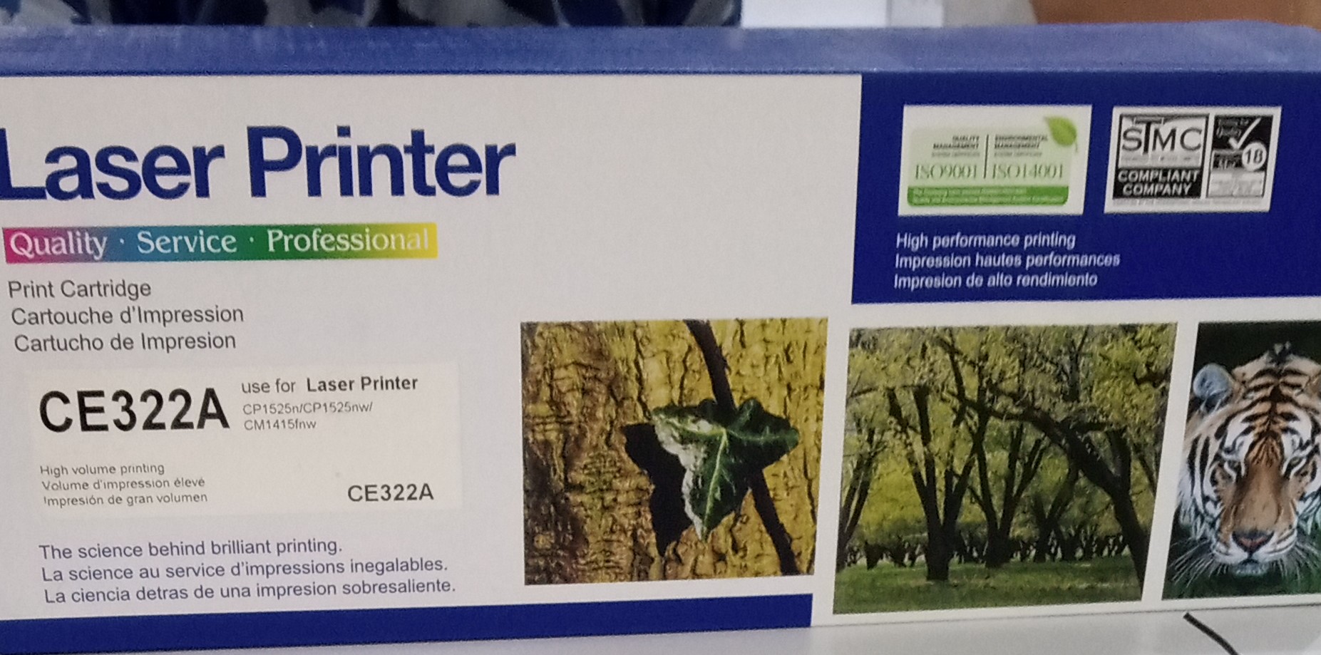 COMPATIBLE TONER CE322A YELLOW