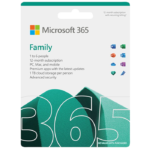 MS OFFICE 365 HOME - FAMILY 5 USERS