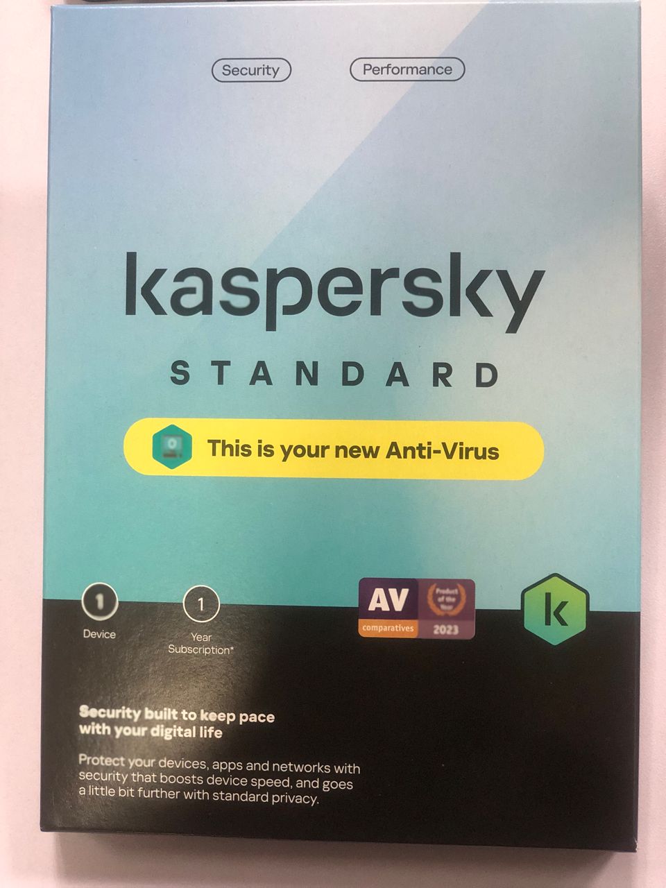 KASPERSKY STANDARD NEW Anti-Virus 1 Device