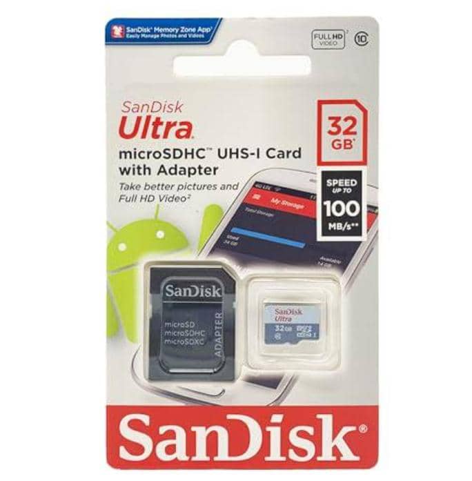 SANDISK MICRO SD CARD 32GB