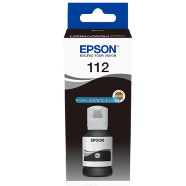 EPSON 112 ECOTANK BLACK INK BOTTLE 127ml